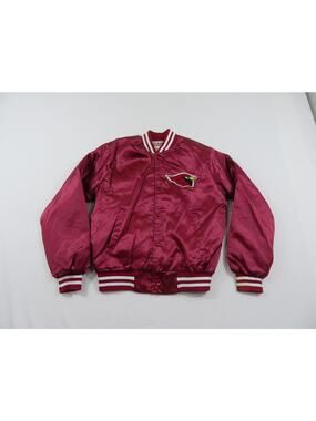 Arizona Phoenix Cardinals Red Jacket Coat Made in USA Locker Line Sz S 1980s